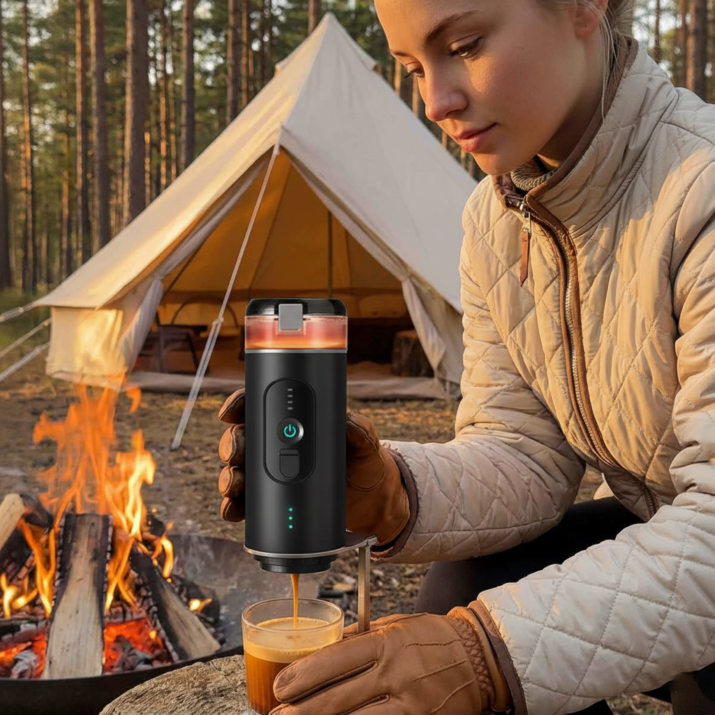Portable Electric Espresso Coffee Maker ©