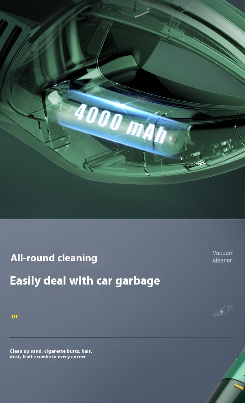 Household Small Wireless Car Vacuum Cleaner