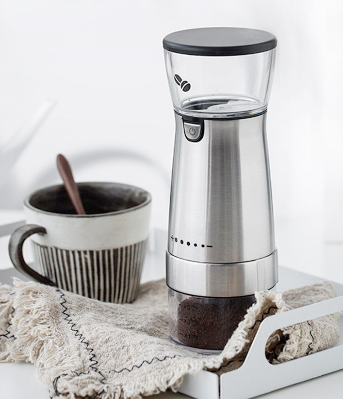 Electric Coffee Grinder Stainless Steel portable